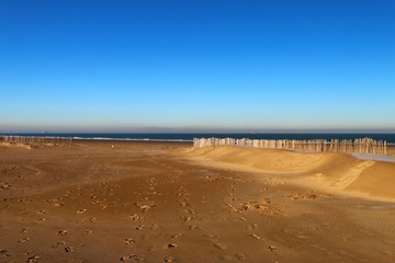 BEACH OF CALAIS ,BLERIOT BEACH ,PAS DE CALAIS , HAUTS DE FRANCE , FRANCE