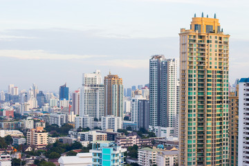 Obraz premium City view of Bangkok, Thailand