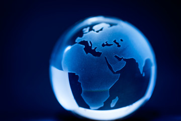 Global concept.  Globe