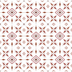 Watercolor ethnic pattern. Ornament