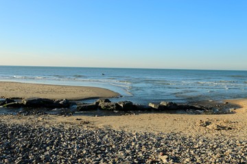 BEACH OF WISSANT , NORD PAS-DE-CALAIS, HAUTS DE FRANCE , FRANCE
