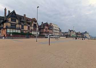 The Beach at Trouville, Normandy