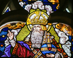 Stained Glass - God in Heaven