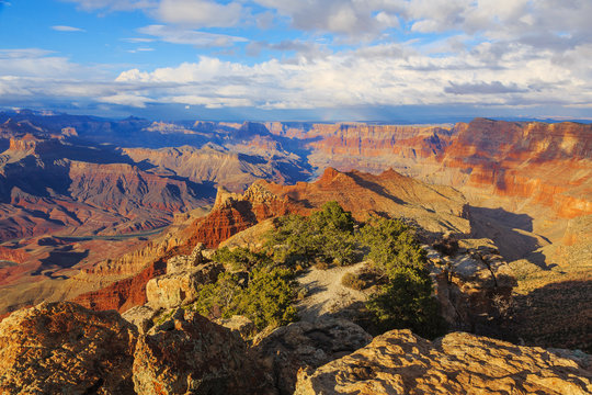 Gorgeous scenic view of breathtaking landscape in Grand Canyon N