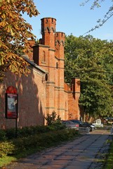 Rossgarten gate, Kaliningrad, Russia
