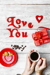 coffee and gift