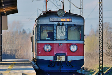 Passenger train. © Tomasz Warszewski