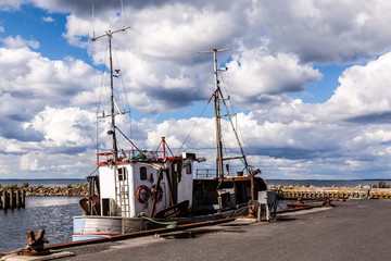 Fischkutter im Hafen