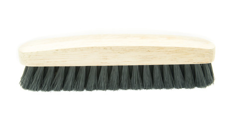 washing brush on white background