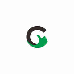 letter g thumb logo
