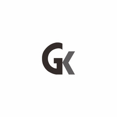 Letter Gk Logo