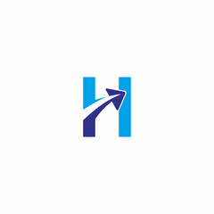 Letter H Travel Logo