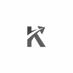 Letter K Travel Logo