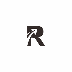Letter R Travel Logo