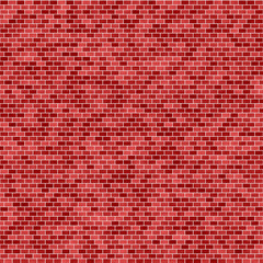 Brick wall seamless pattern