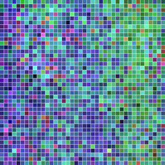 abstract vector square pixel mosaic background