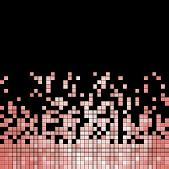 Fototapeta premium abstract vector square pixel mosaic background