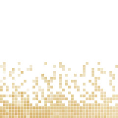 abstract vector square pixel mosaic background
