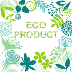 Eco product background