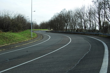 Fototapeta premium route en S