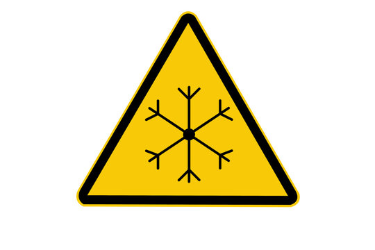 Panneau signalisation gel