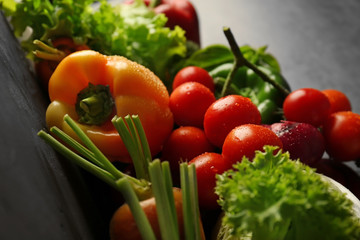 Different vegetables, closeup