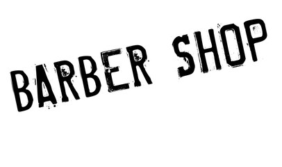 Barber shop stamp