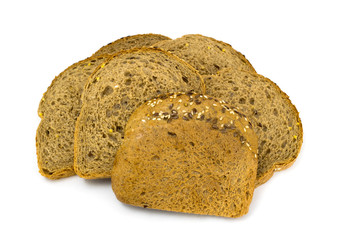 Sliced fresh bread