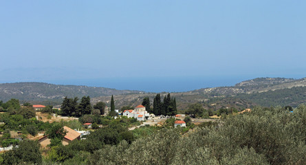 Obraz premium Grèce, Paysage de Rhodes