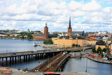 Fototapeta na wymiar Stockholm cityscape