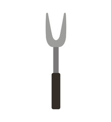 Roasting utensil cutlery icon vector illustration design