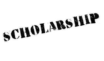 Scholarship rubber stamp