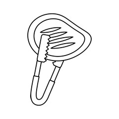 Roasting utensil cutlery icon vector illustration design