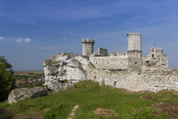 Fototapeta na wymiar Ruins of the castle Ogrodzieniec - Poland