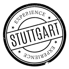 Stuttgart stamp rubber grunge