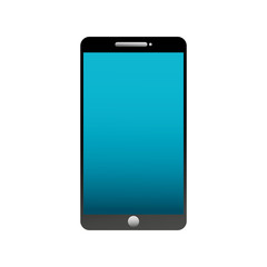 smartphone technology line icon vector illustration design