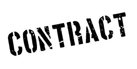 Contract rubber stamp