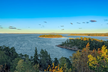 View from Bomarsundholmen, Aland, Finland