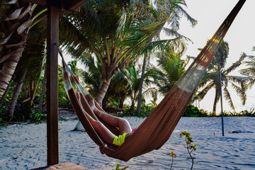 Midday nap in Belize