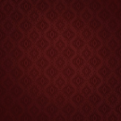 Illustration abstract red pattern