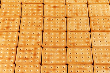 Cookies on a flat surface.