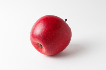 Red Apple lying On It's Side