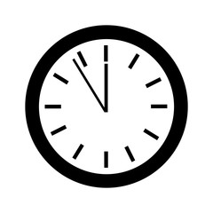 time clock watch isolated icon vector illustration design