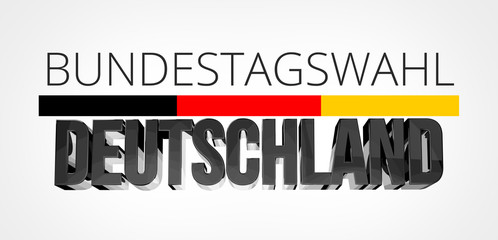 german language for Bundestag election