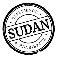 Sudan stamp rubber grunge