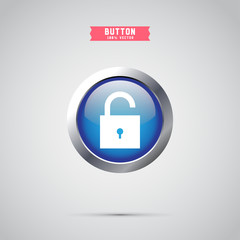 unlock icon design
