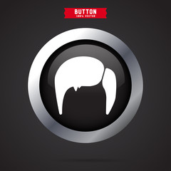 men hairstyle icon design
