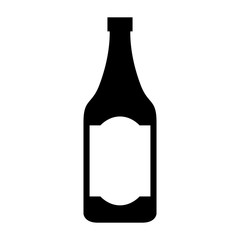 beer bottle isolated icon vector illustration design