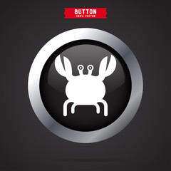 crab icon design
