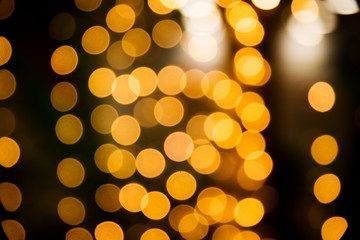Colorful Christmas abstract bokeh background